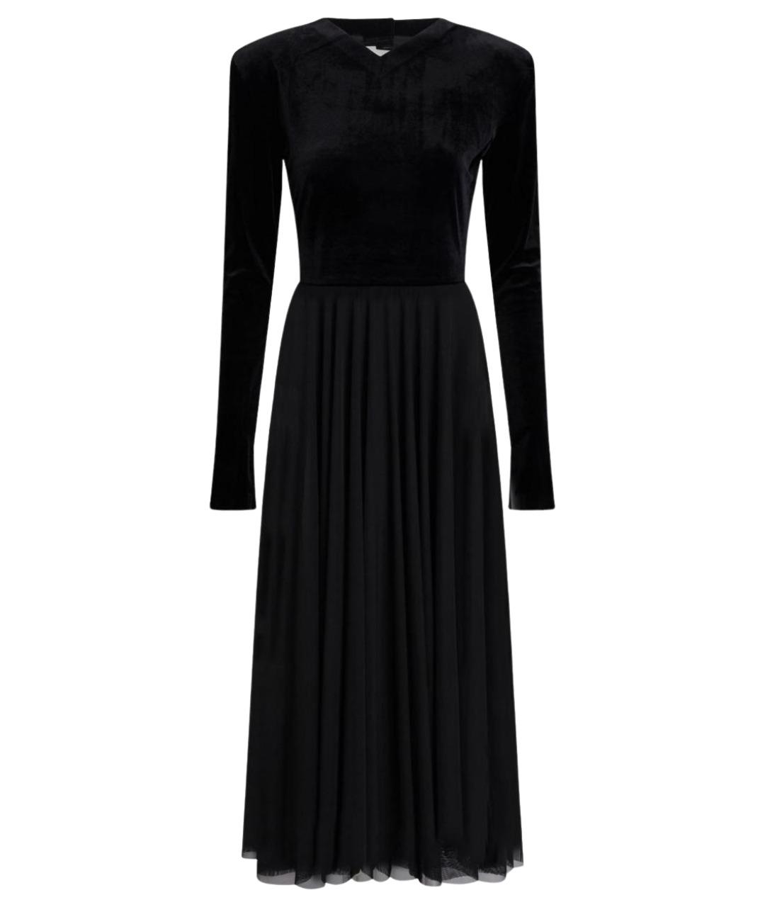 NORMA KAMALI Черное коктейльное платье, фото 1