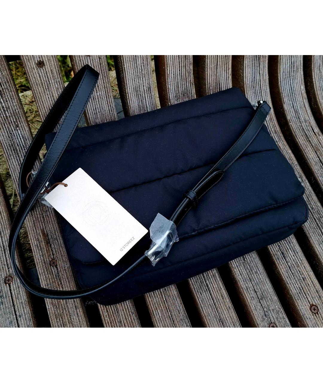 12 STOREEZ Черная тканевая сумка через плечо, фото 3