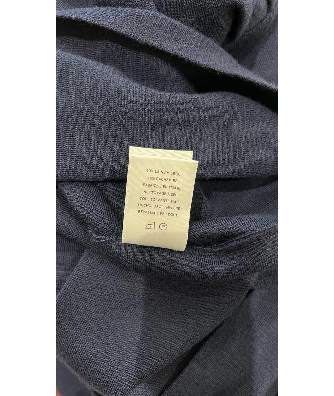 GABRIELA HEARST Темно-синее шерстяное повседневное платье, фото 6