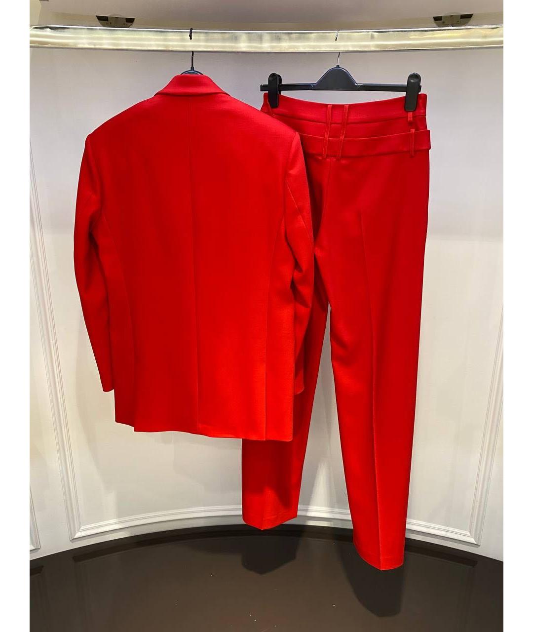 DAVID KOMA Красный костюм с брюками, фото 3