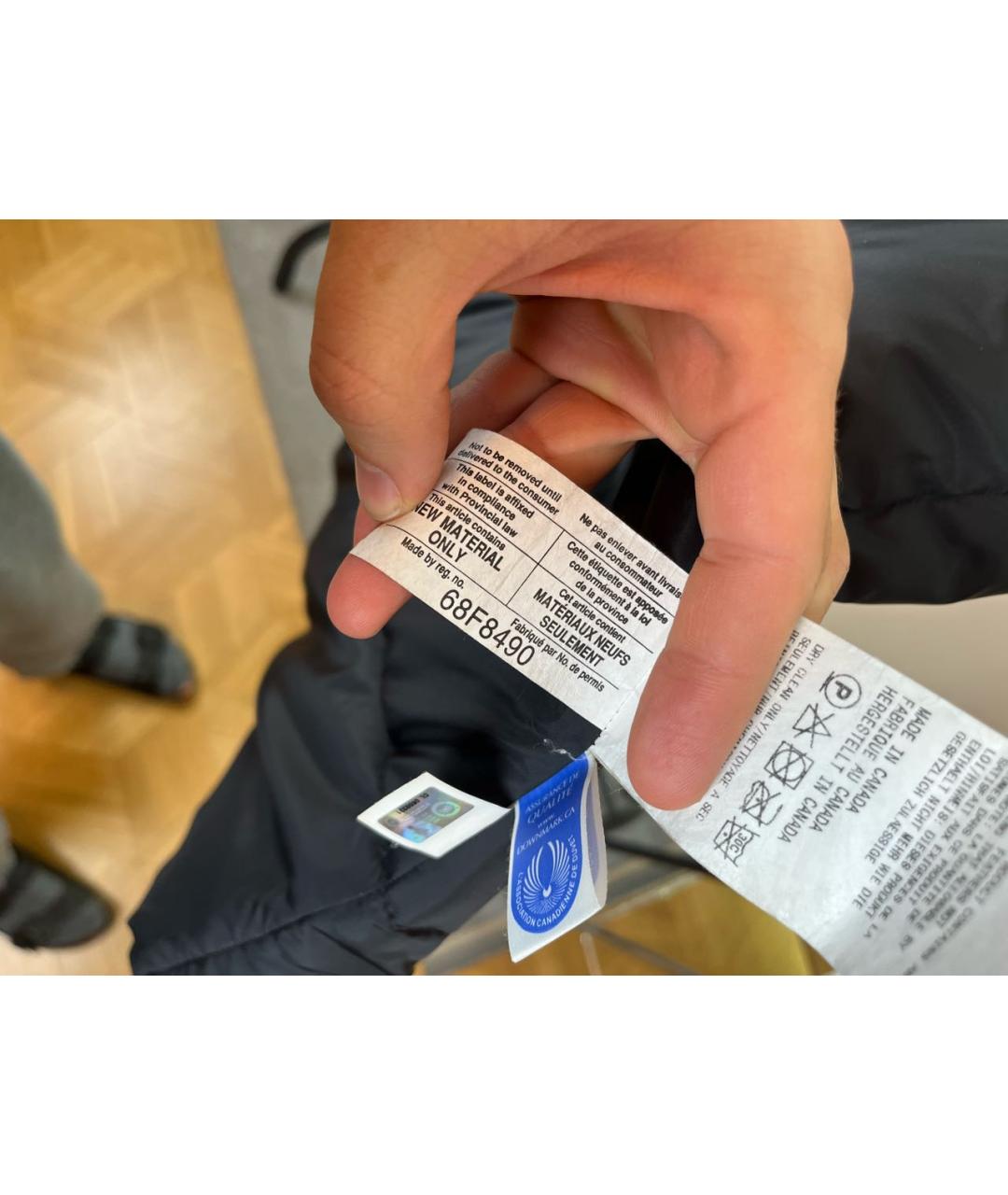 CANADA GOOSE Черный жилет, фото 6