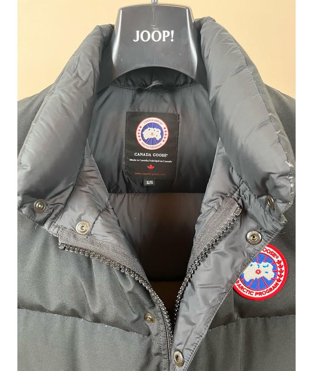 CANADA GOOSE Черный жилет, фото 3