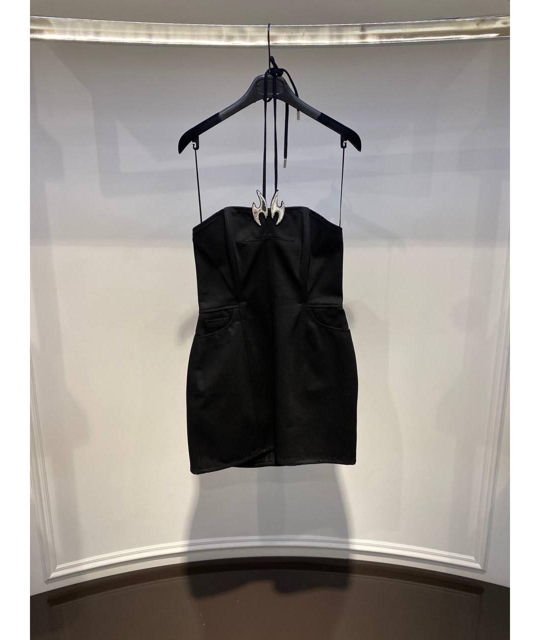 DAVID KOMA Черное вечернее платье, фото 2