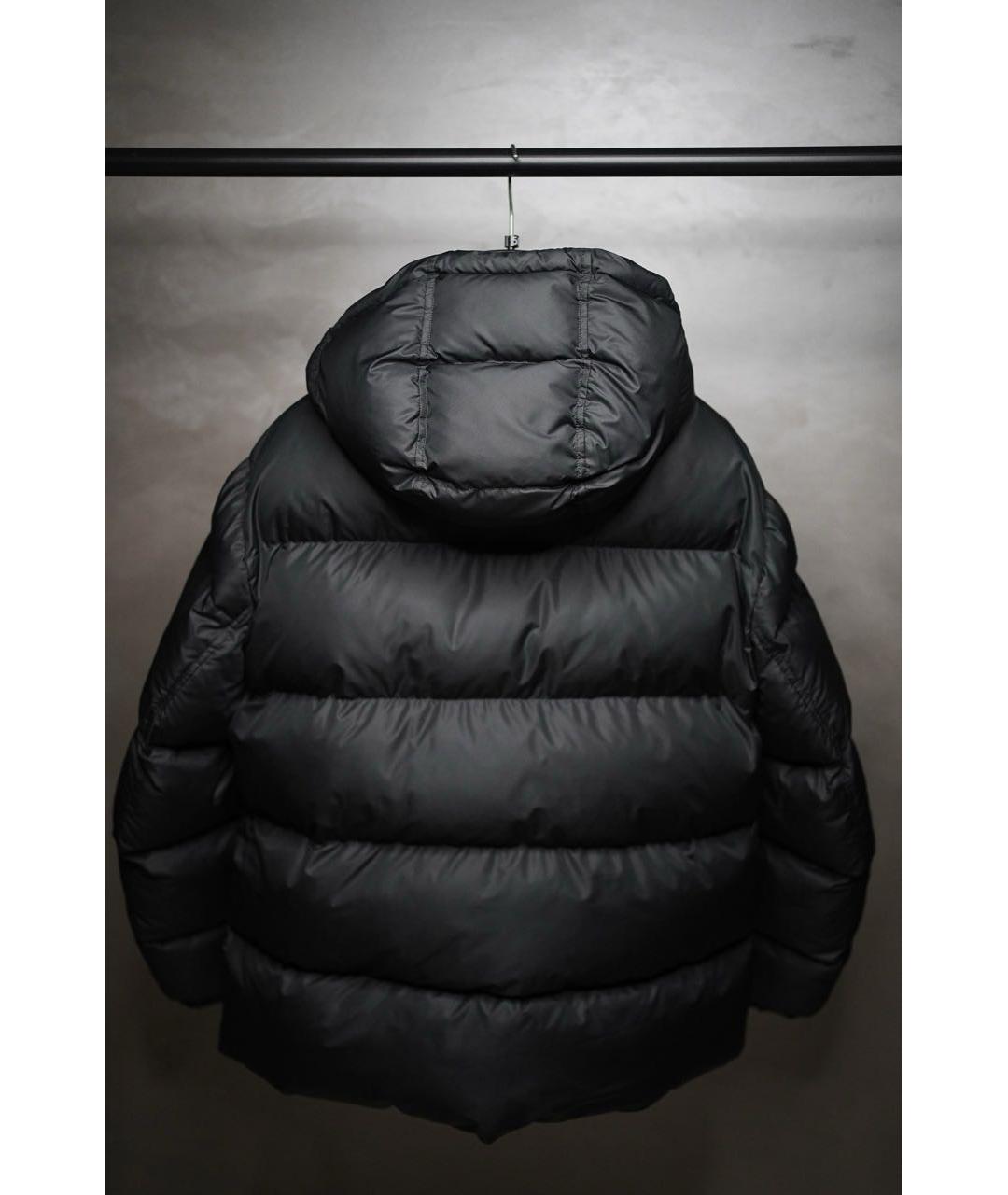 DOLCE&GABBANA Черный полиамидовый пуховик, фото 3