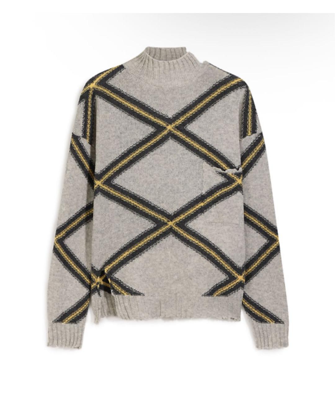 MARNI Бежевый шерстяной джемпер / свитер, фото 4