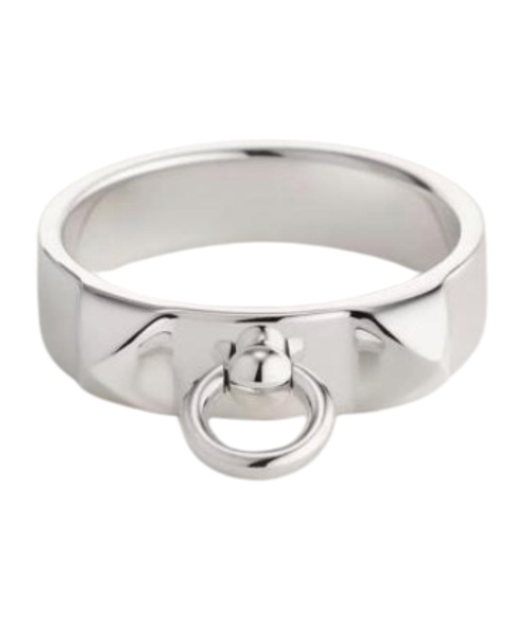 HERMES Серебряное серебряное кольцо, фото 1