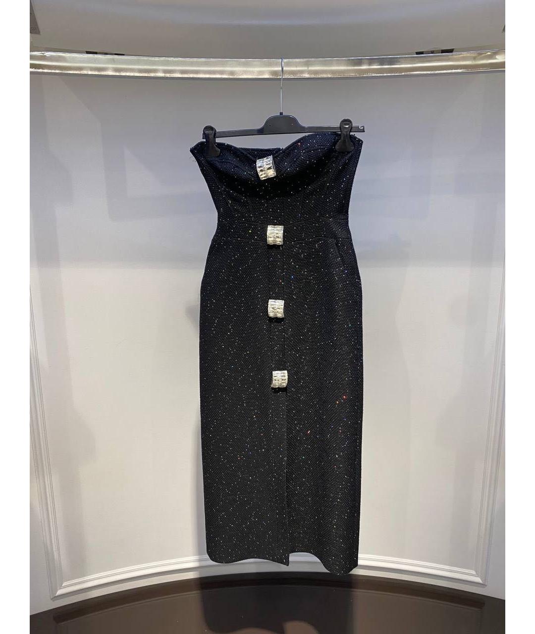 DAVID KOMA Черное вечернее платье, фото 2