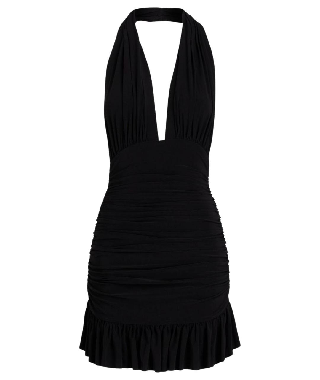 NORMA KAMALI Черное коктейльное платье, фото 1