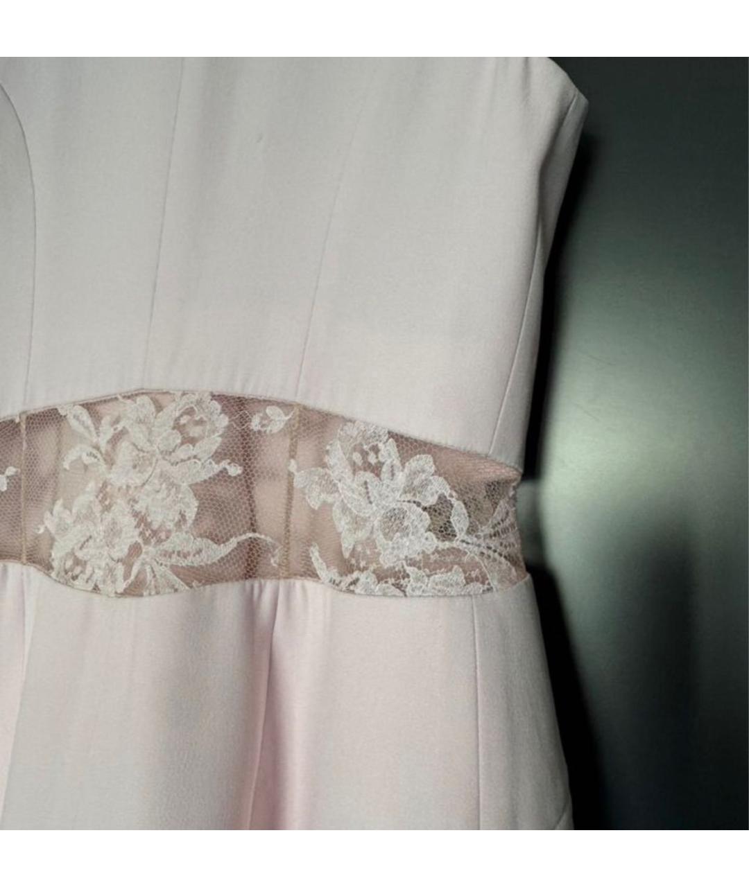 ALEXANDER MCQUEEN Розовый вискозный жилет, фото 6