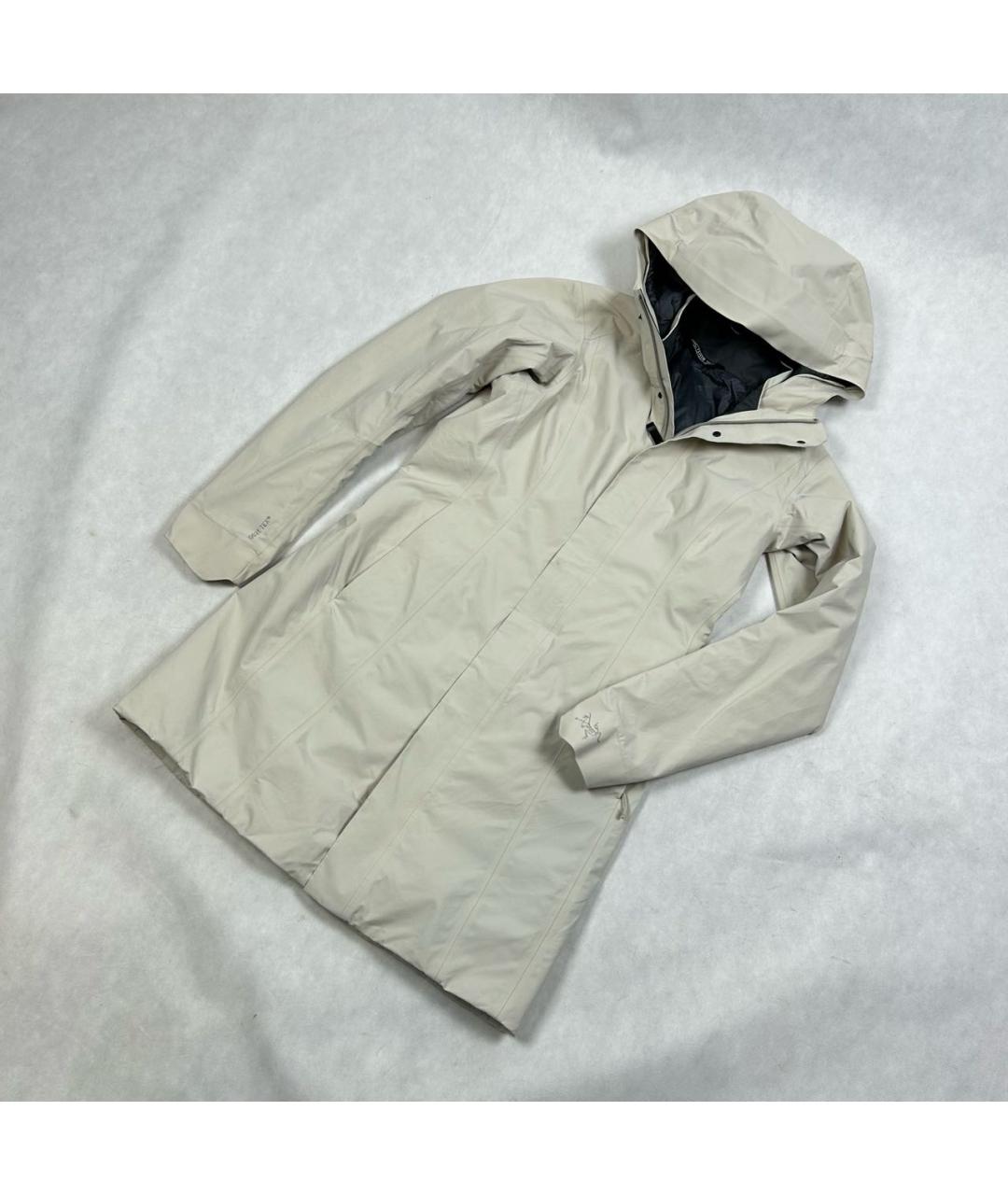 ARCTERYX Белая полиамидовая куртка, фото 9