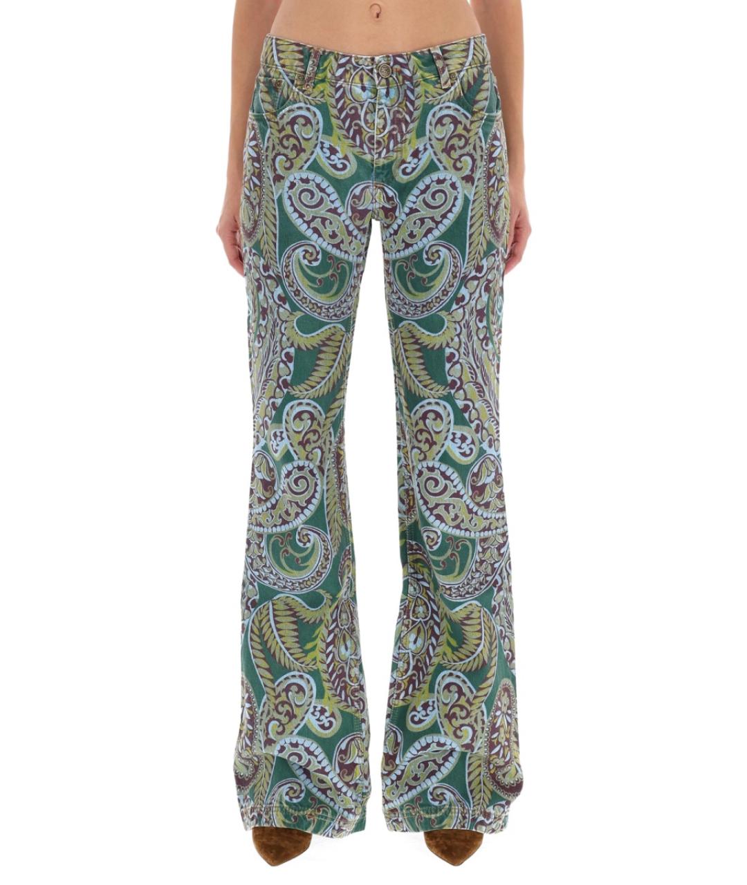 ETRO Мульти прямые джинсы, фото 2