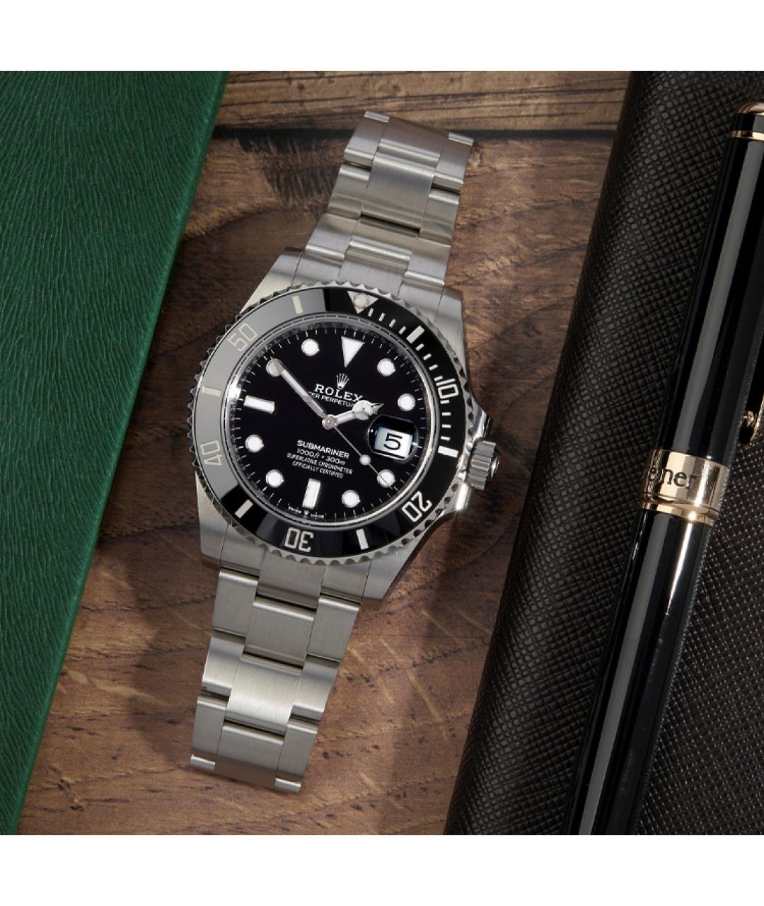 ROLEX Серебряные часы, фото 3