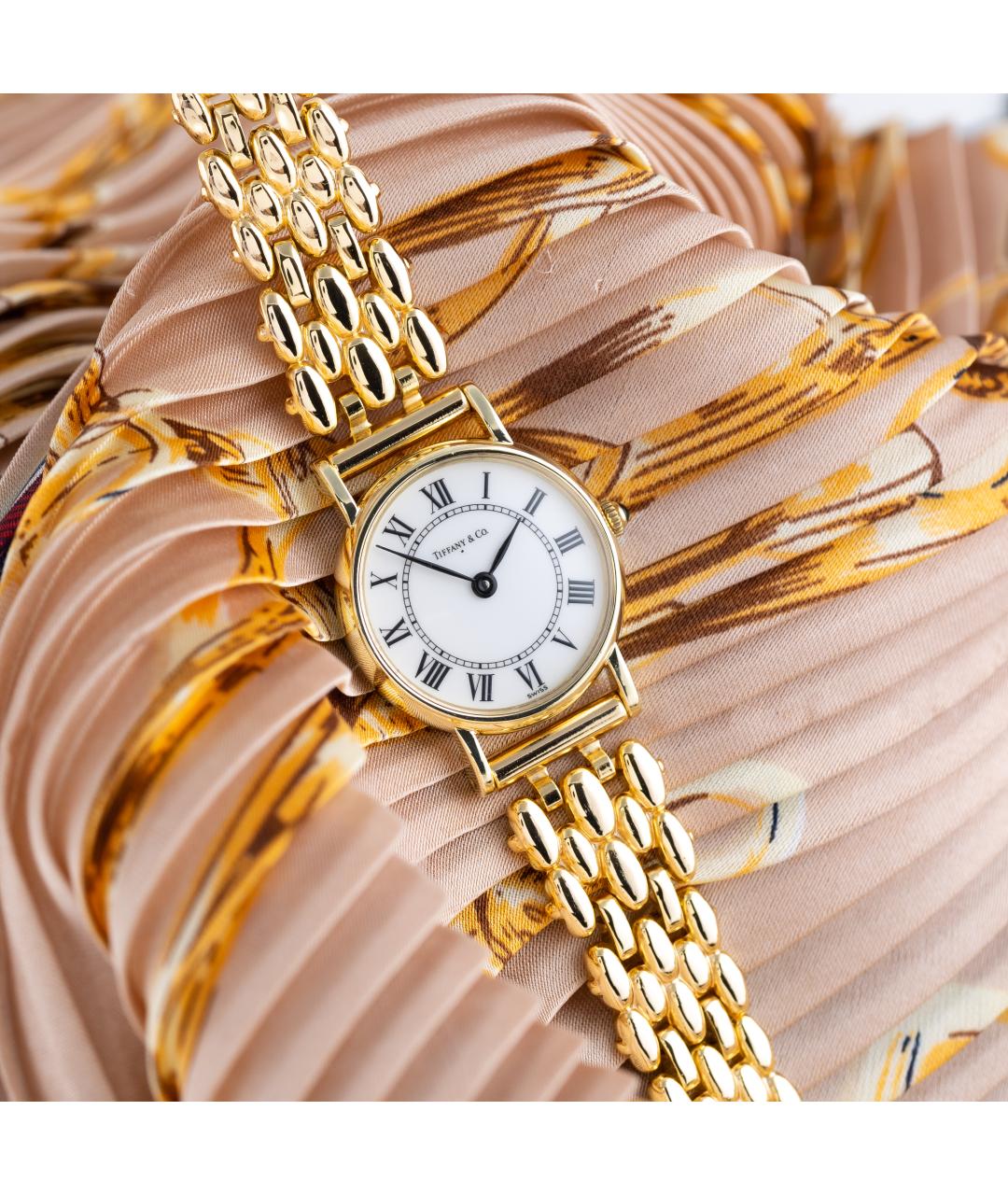 TIFFANY&CO Золотые часы из желтого золота, фото 3