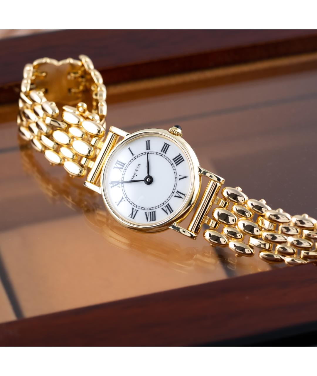 TIFFANY&CO Золотые часы из желтого золота, фото 2