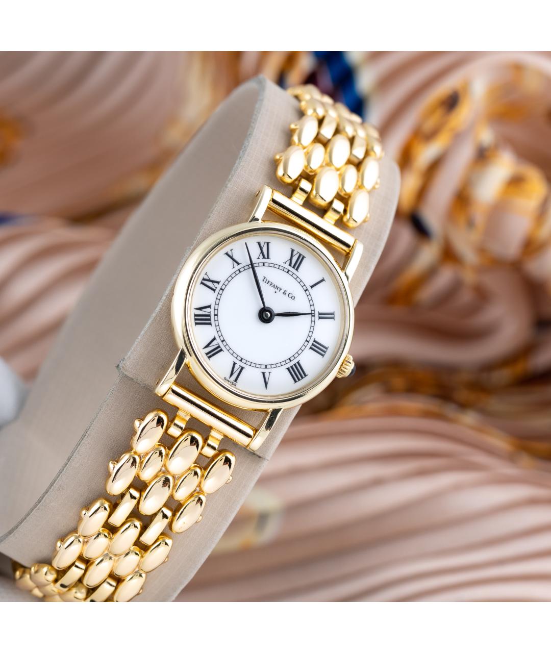 TIFFANY&CO Золотые часы из желтого золота, фото 9