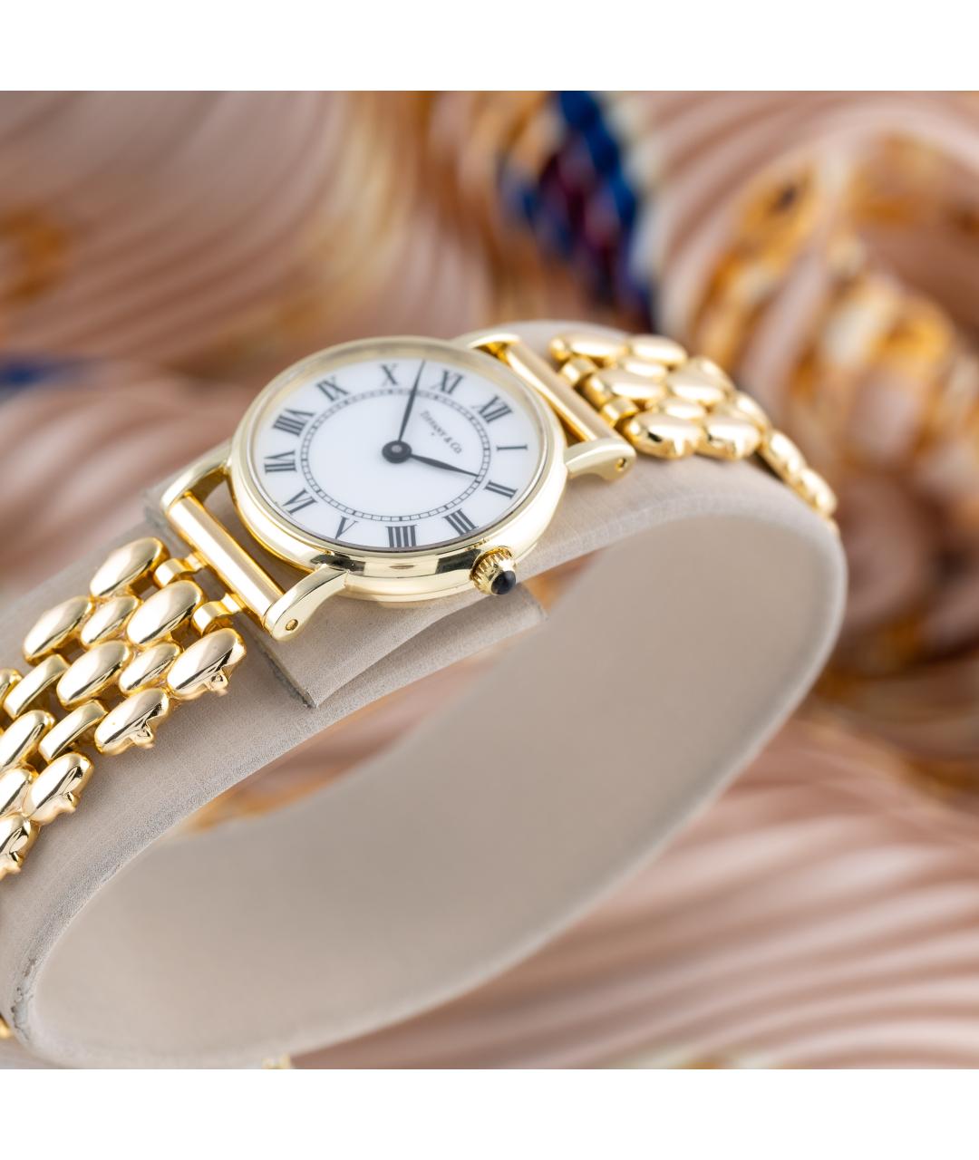 TIFFANY&CO Золотые часы из желтого золота, фото 5