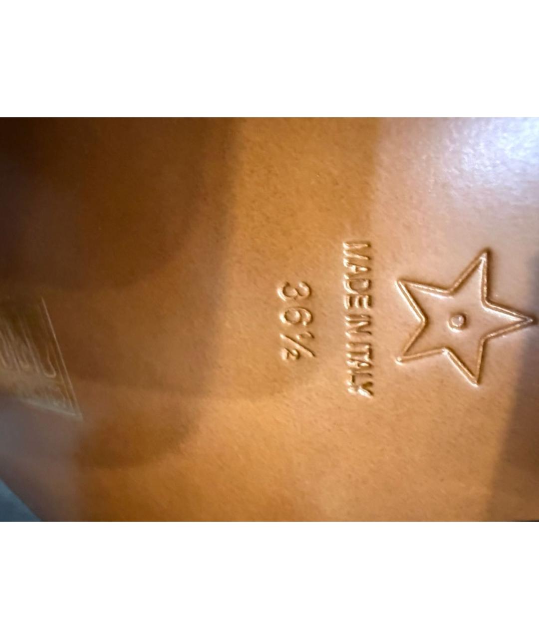 CHRISTIAN DIOR Черные кожаные сапоги, фото 7