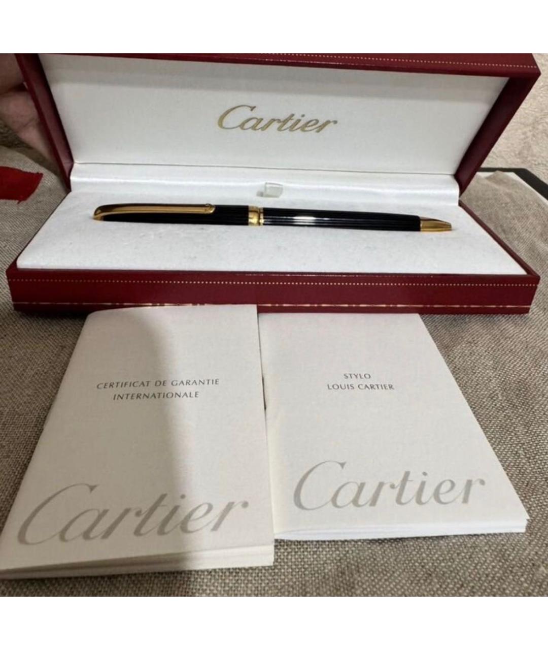 CARTIER Черная шариковая ручка, фото 2