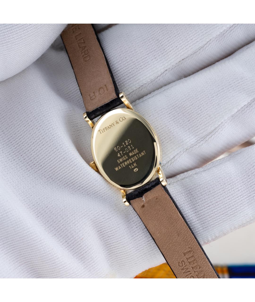 TIFFANY&CO Золотые часы из желтого золота, фото 7