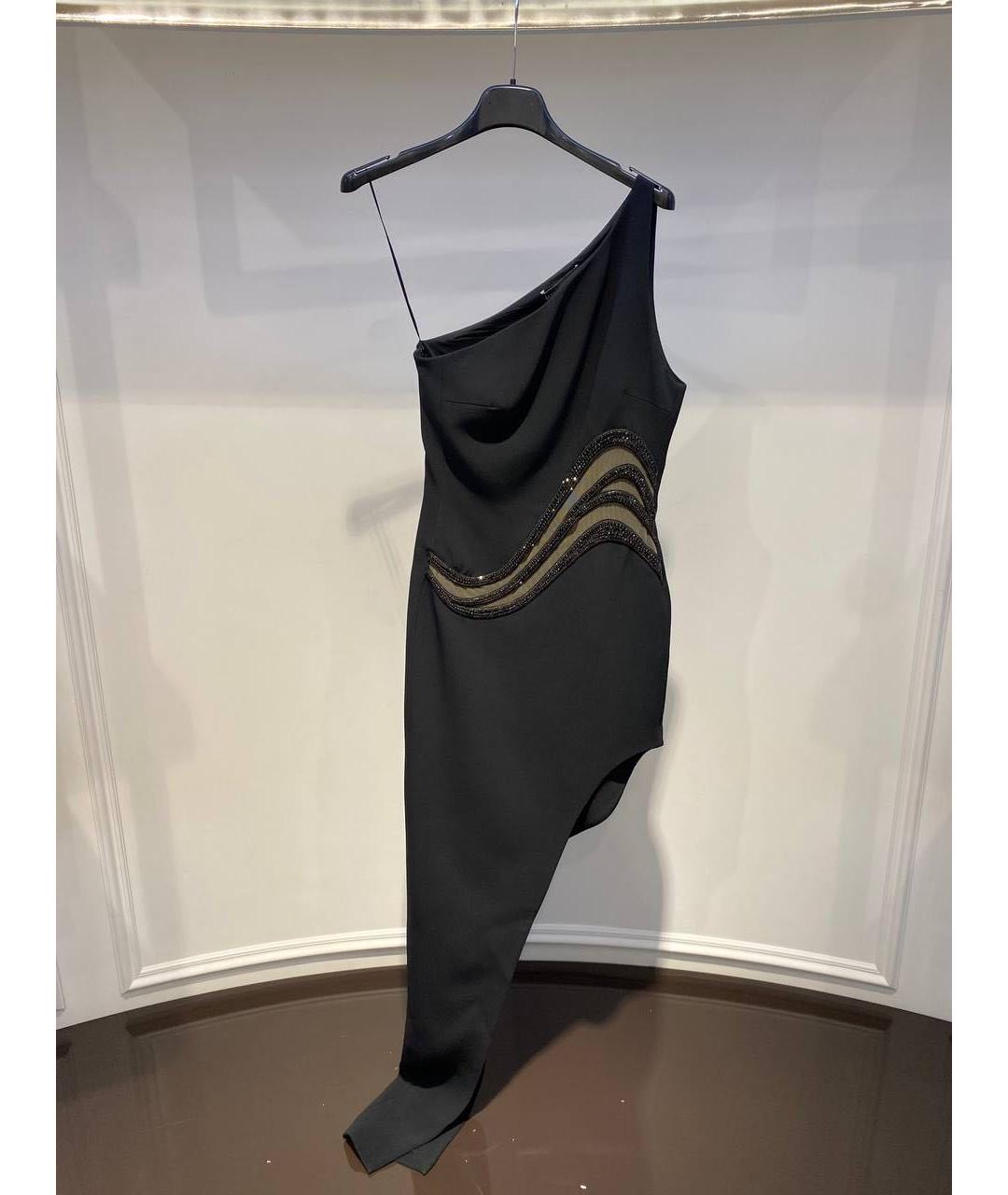 DAVID KOMA Черное вечернее платье, фото 2