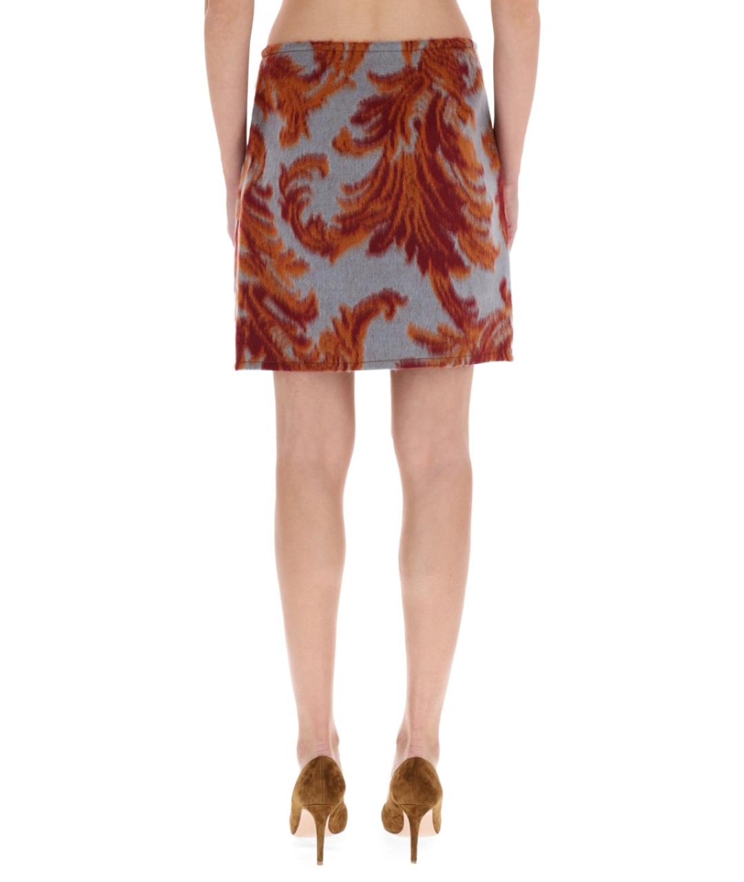 ETRO Мульти юбка мини, фото 5