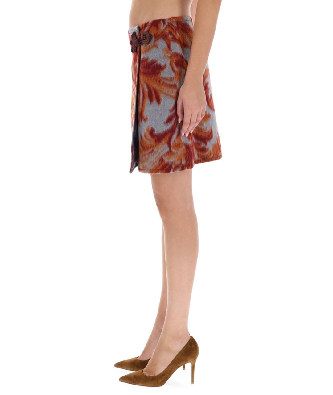 ETRO Мульти юбка мини, фото 4