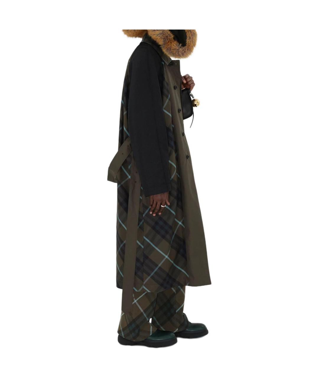 BURBERRY Коричневый тренч / плащ, фото 7