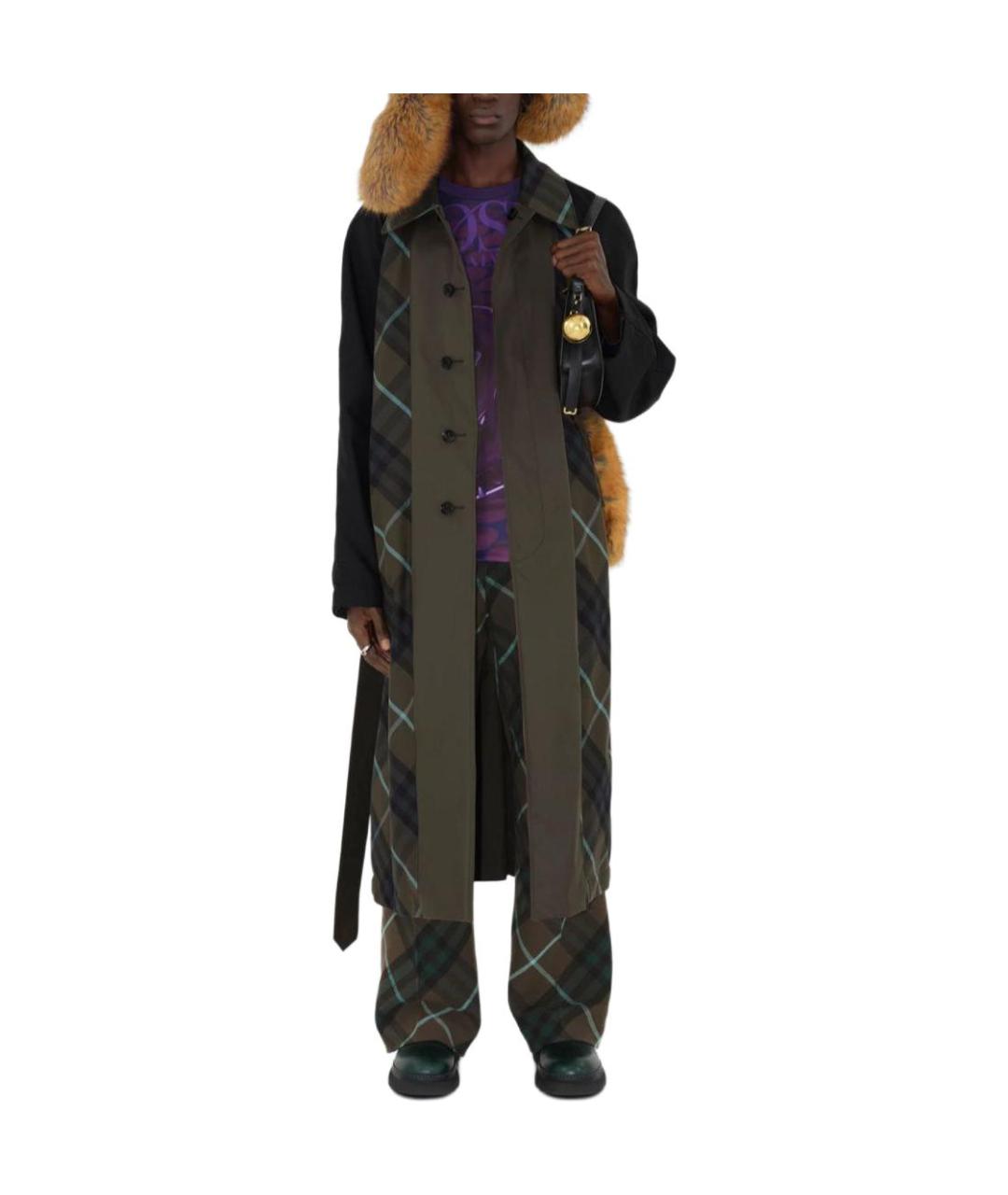 BURBERRY Коричневый тренч / плащ, фото 5