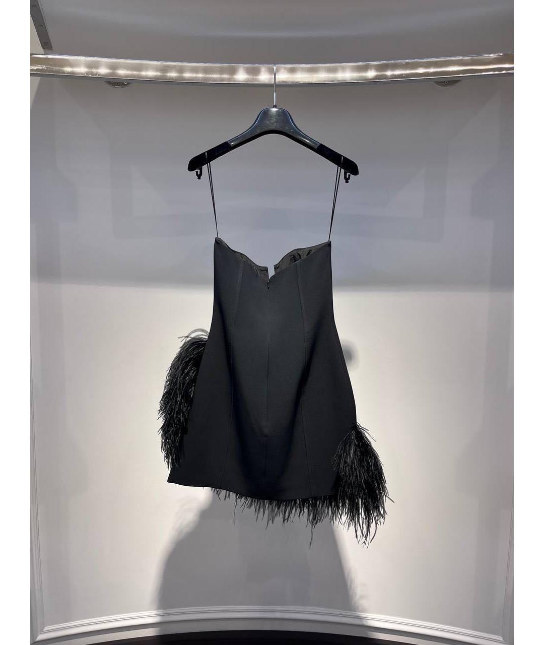 DAVID KOMA Черное вечернее платье, фото 3