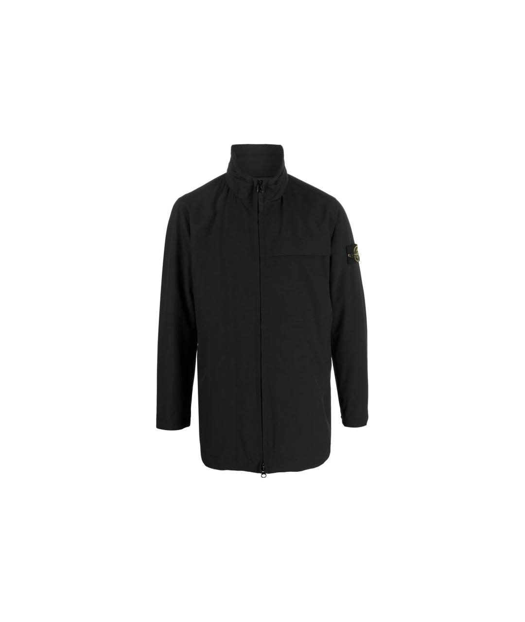 STONE ISLAND Черная куртка, фото 5