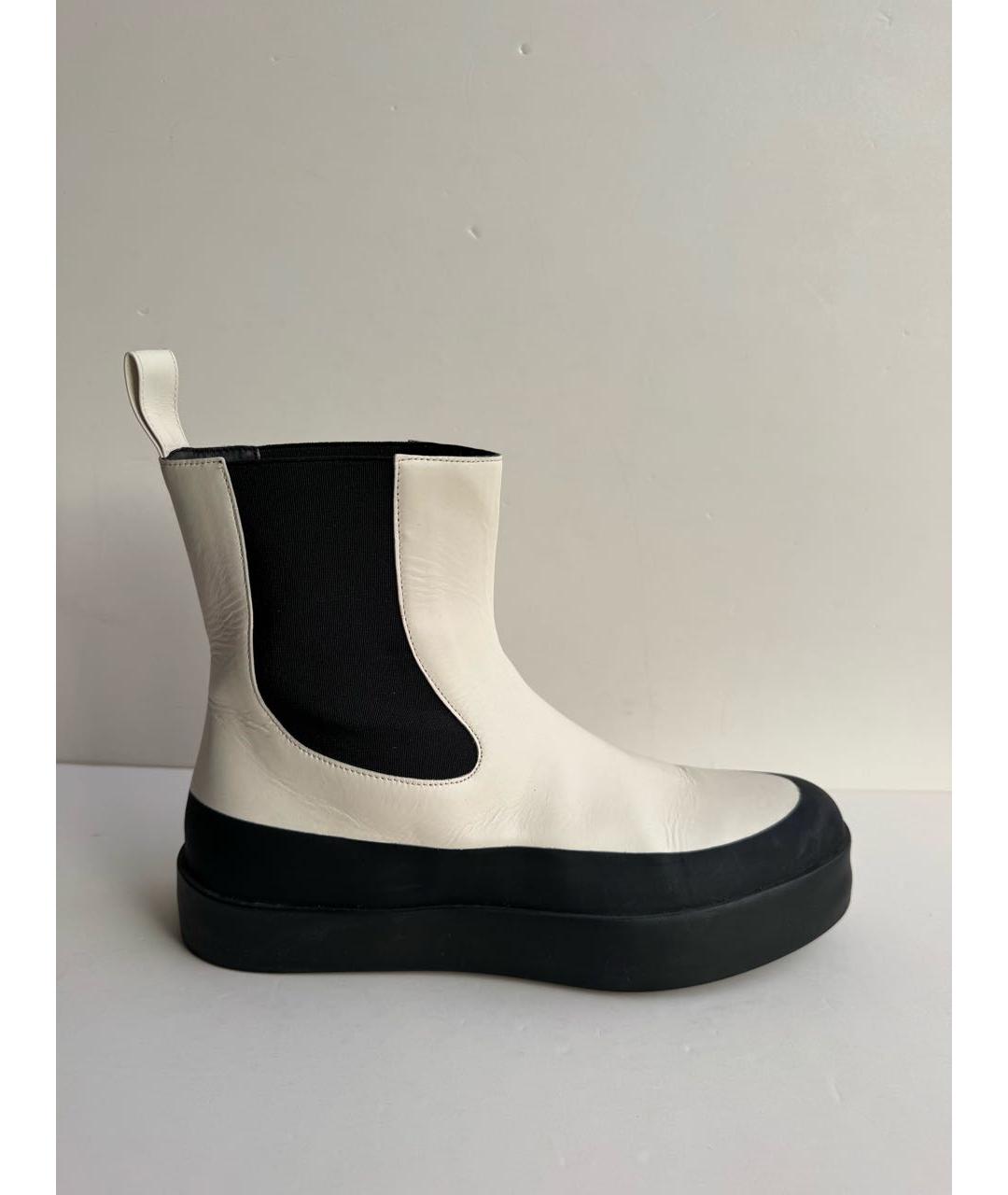 NEOUS Белые кожаные полусапоги, фото 7