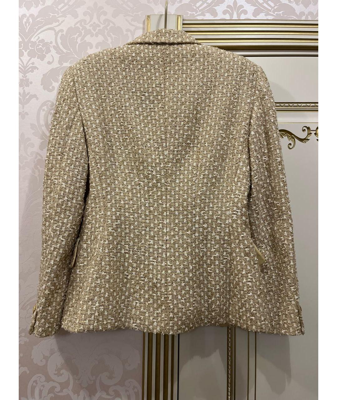 ESCADA Бежевый костюм с юбками, фото 3