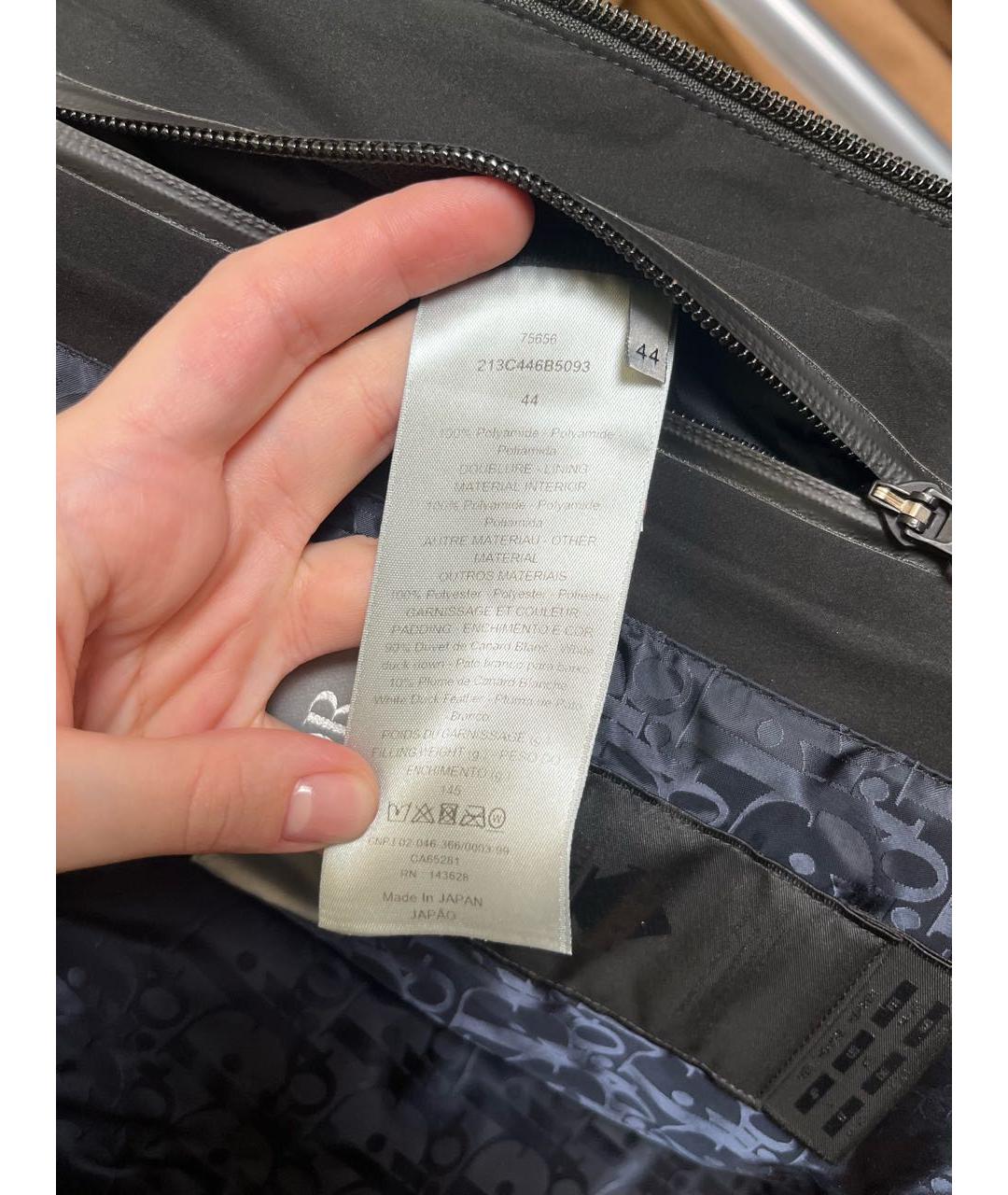 CHRISTIAN DIOR Белый полиамидовый пуховик, фото 7