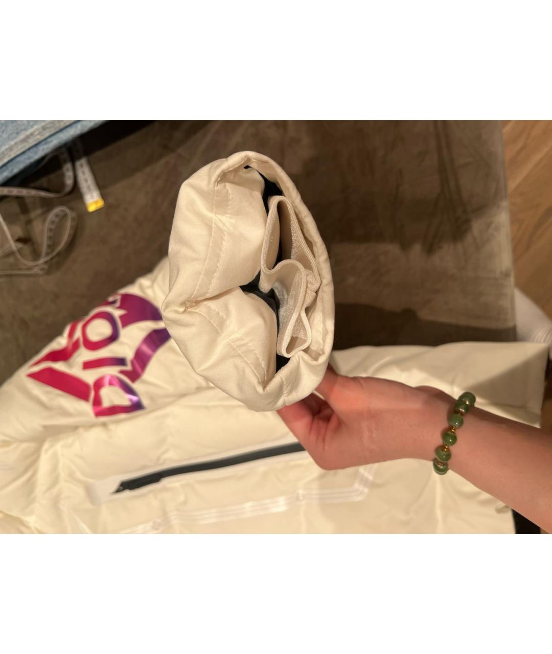 CHRISTIAN DIOR Белый полиамидовый пуховик, фото 5