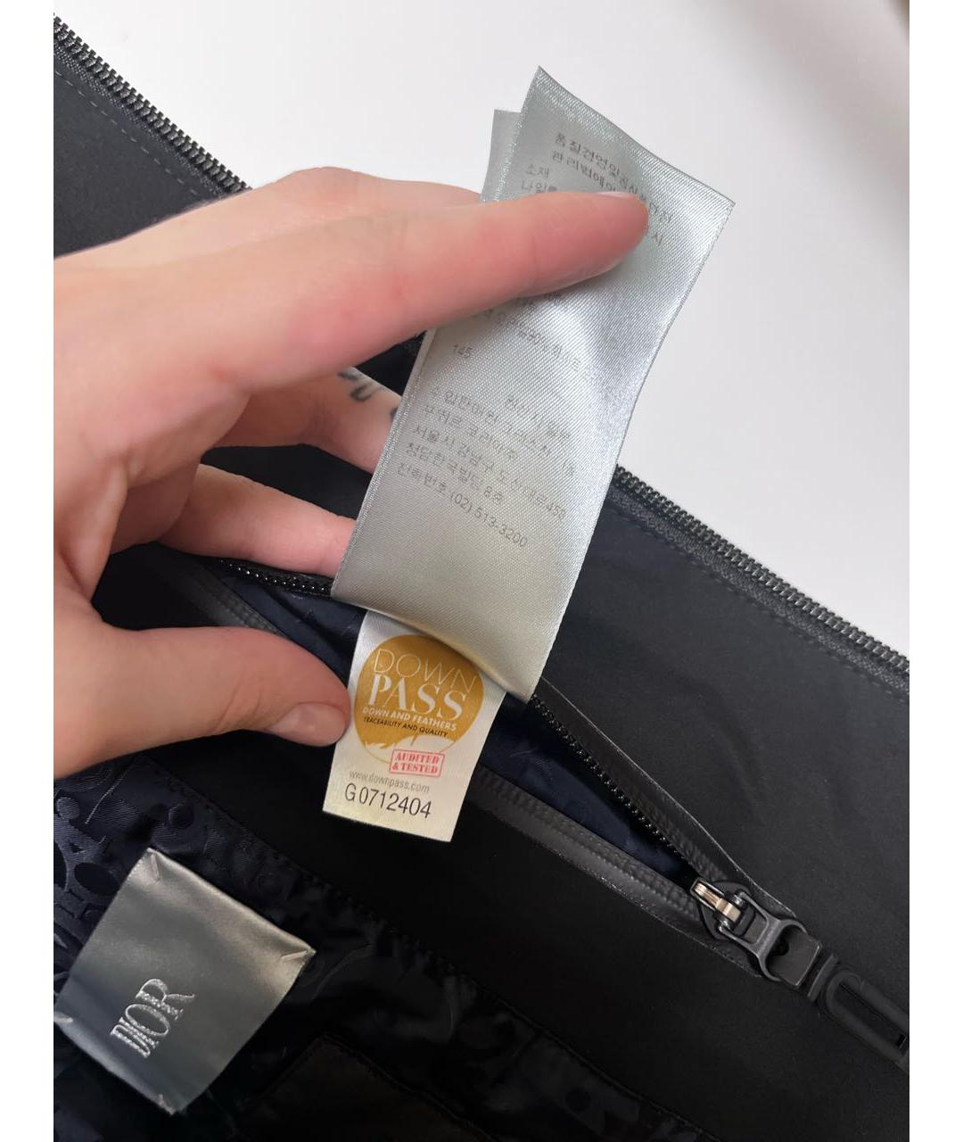 CHRISTIAN DIOR Белый полиамидовый пуховик, фото 8