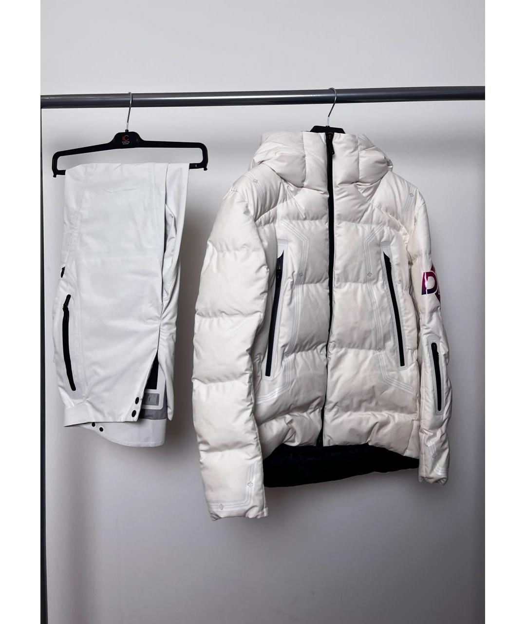 CHRISTIAN DIOR Белый полиамидовый пуховик, фото 2