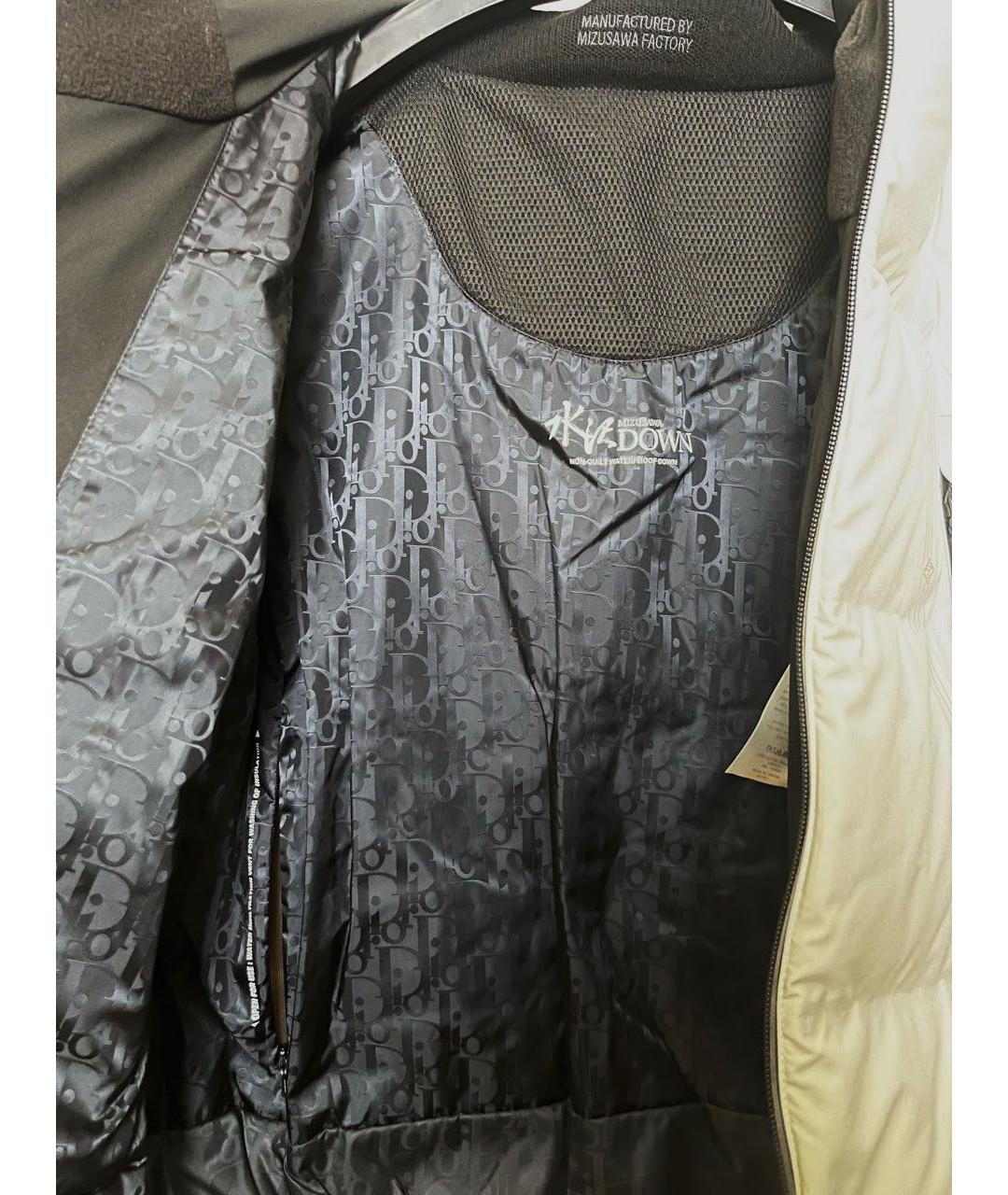 CHRISTIAN DIOR Белый полиамидовый пуховик, фото 6