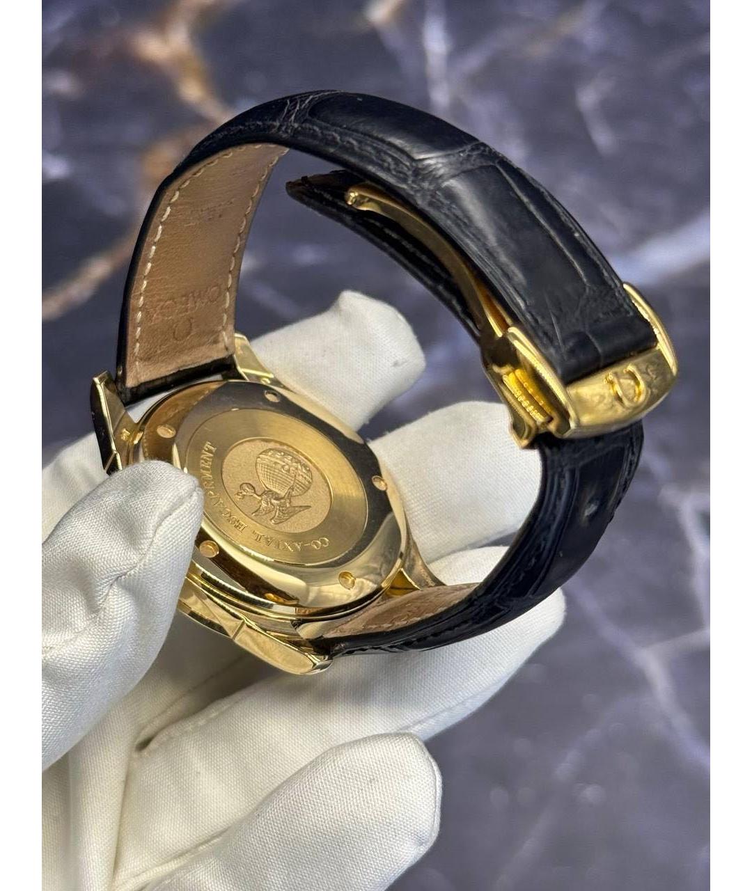 OMEGA Золотые часы из желтого золота, фото 2