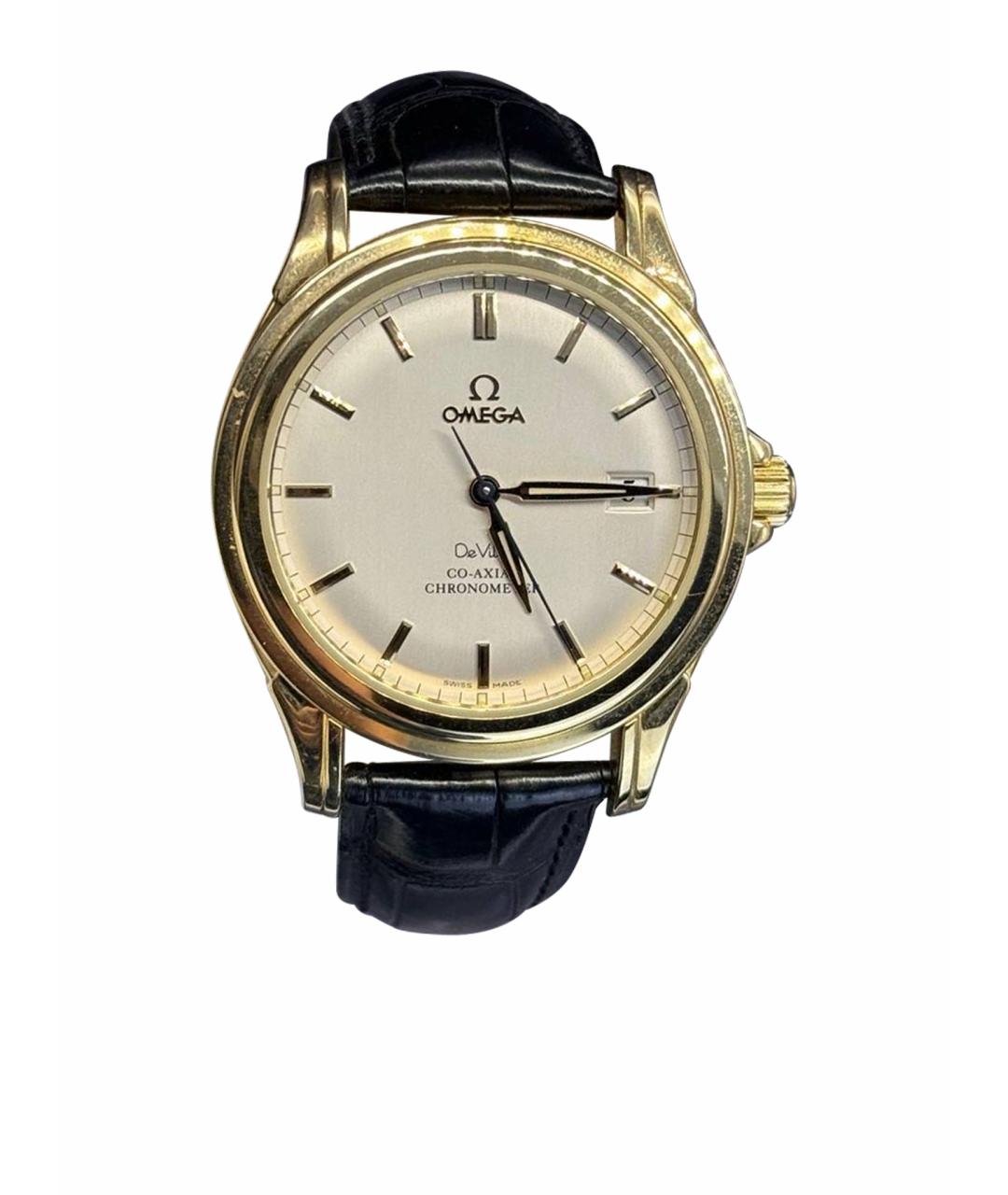 OMEGA Золотые часы из желтого золота, фото 1