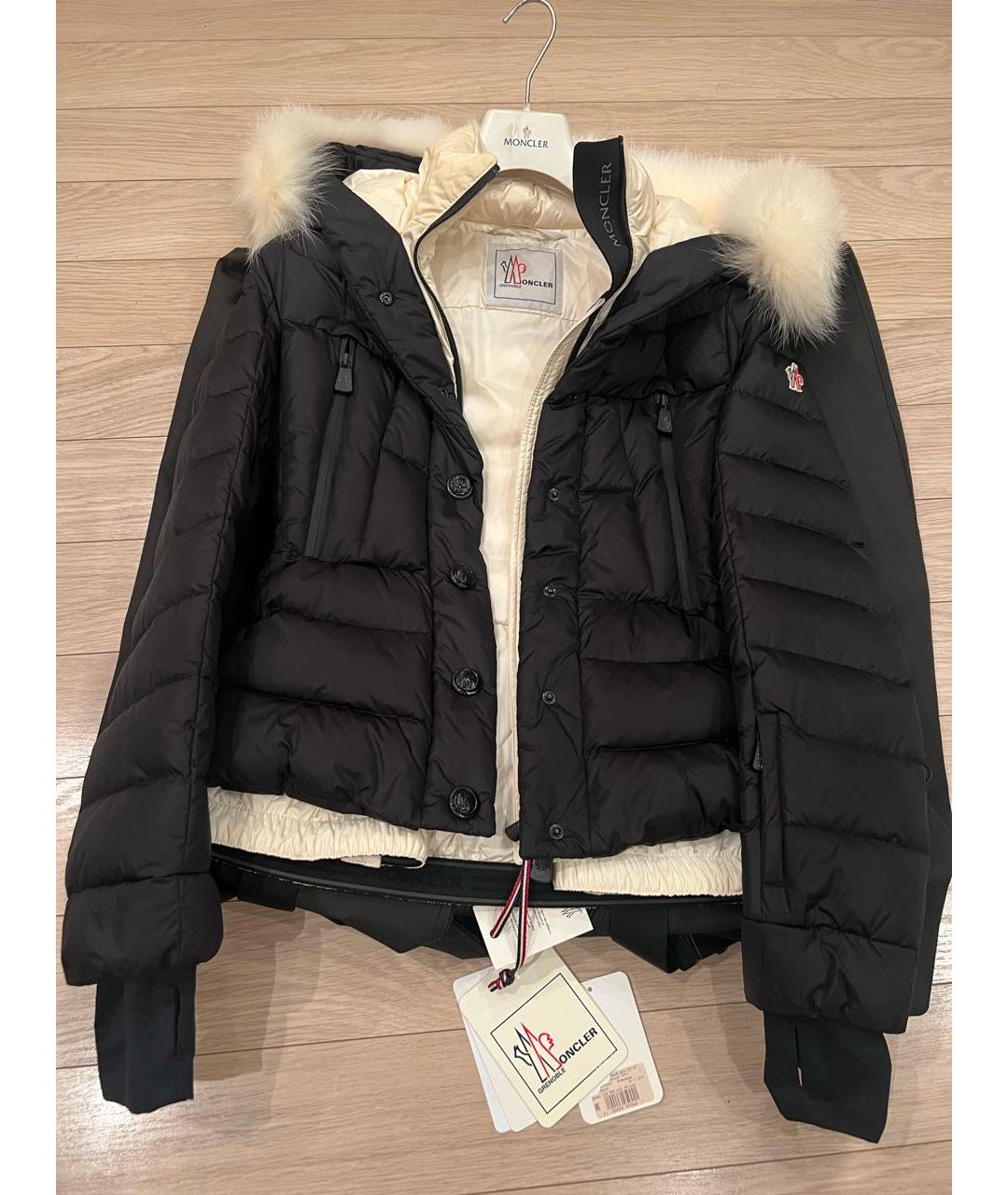 MONCLER Черный полиамидовый спортивные костюмы, фото 6