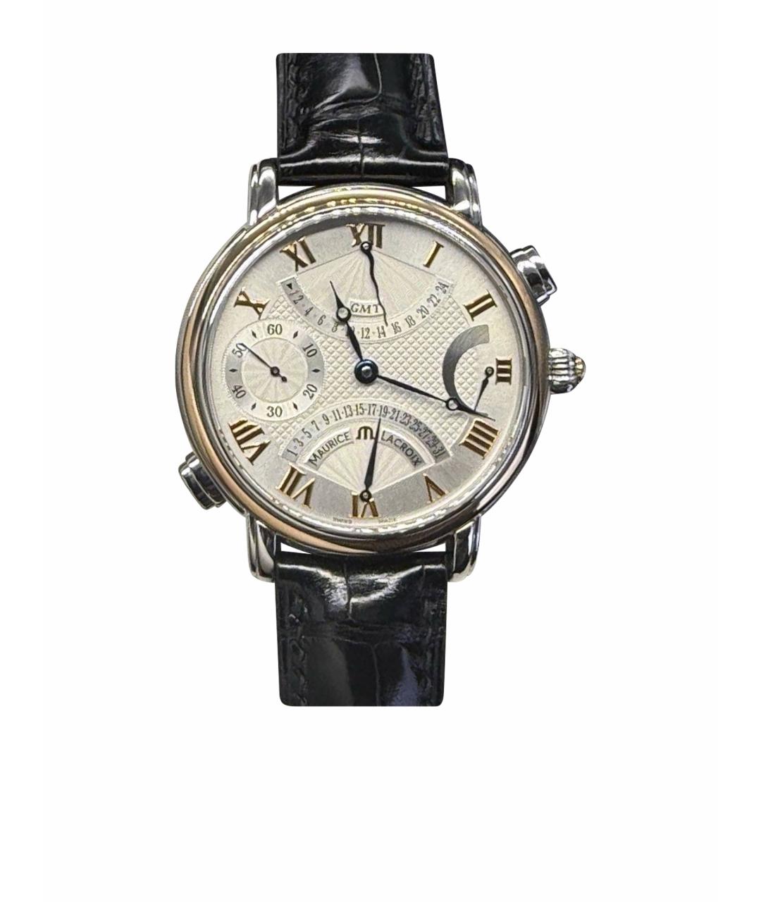 MAURICE LACROIX Черные часы, фото 1