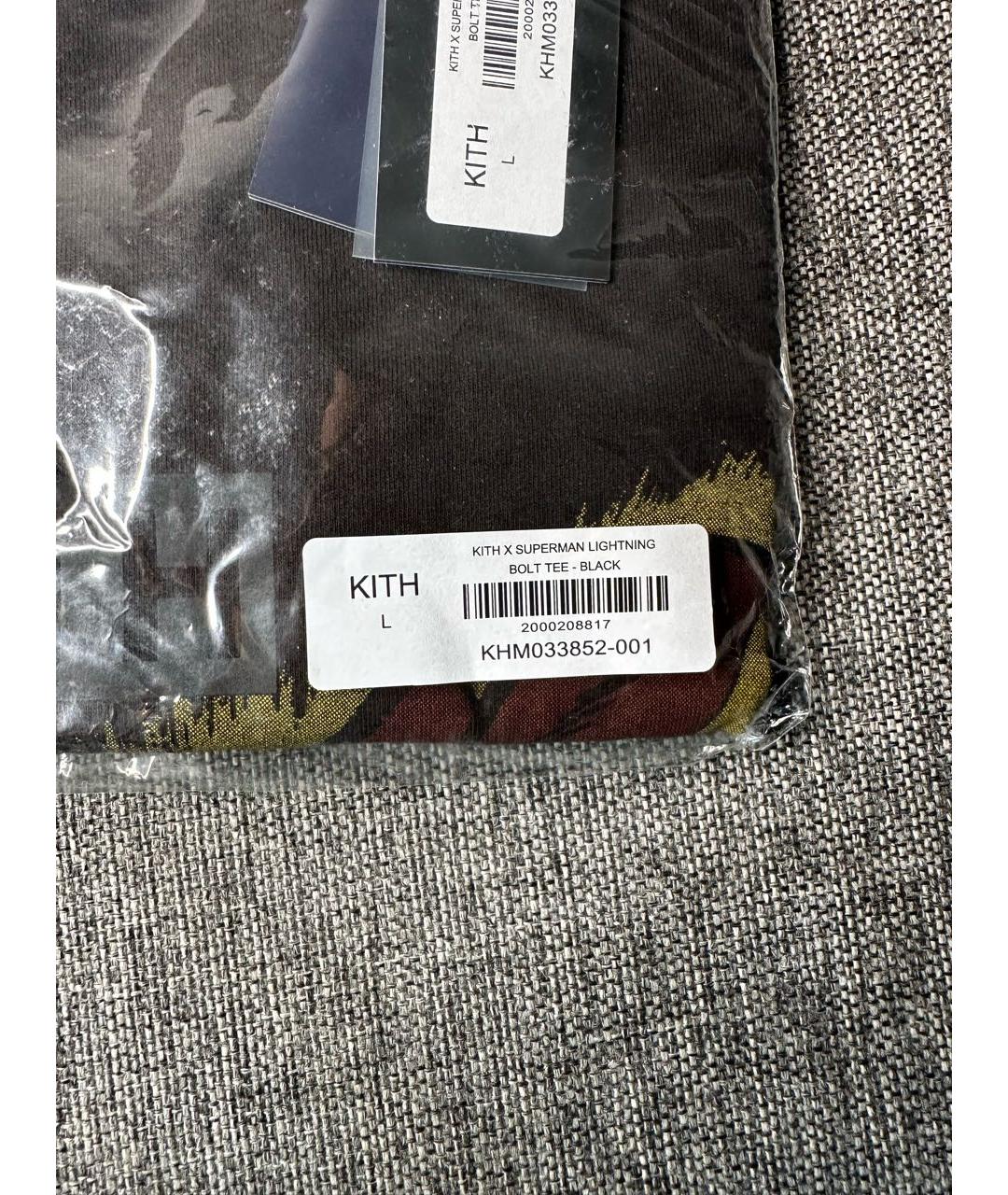 KITH Черная футболка, фото 5