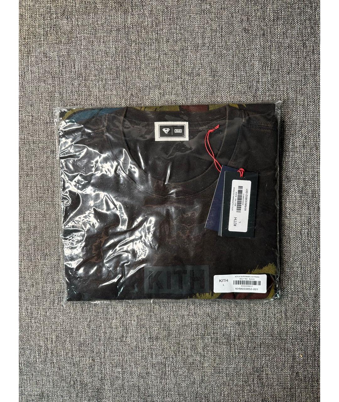 KITH Черная футболка, фото 3