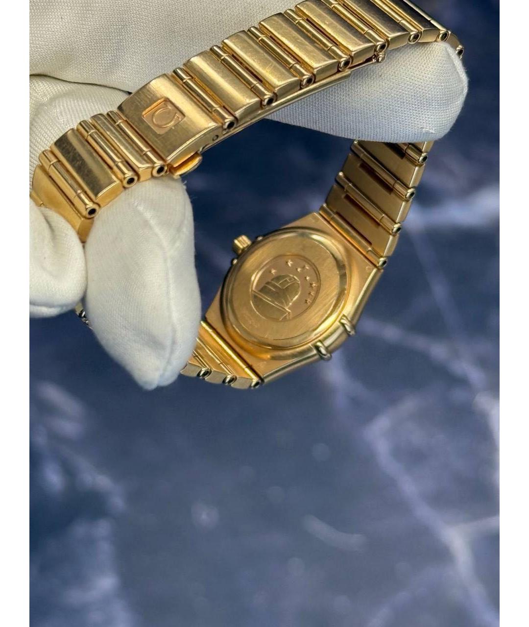 OMEGA Золотые часы из розового золота, фото 3