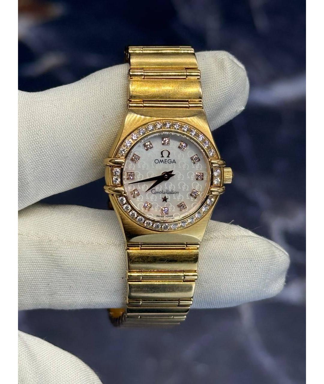 OMEGA Золотые часы из розового золота, фото 4