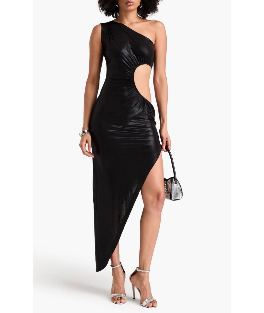 NORMA KAMALI Черное коктейльное платье, фото 2