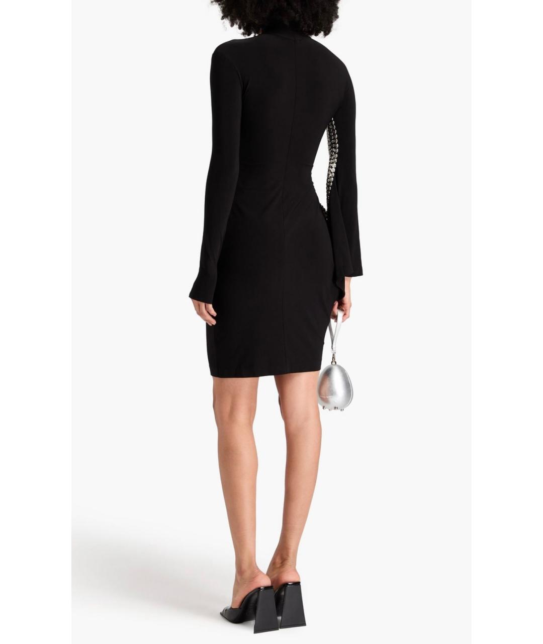 NORMA KAMALI Черное коктейльное платье, фото 3