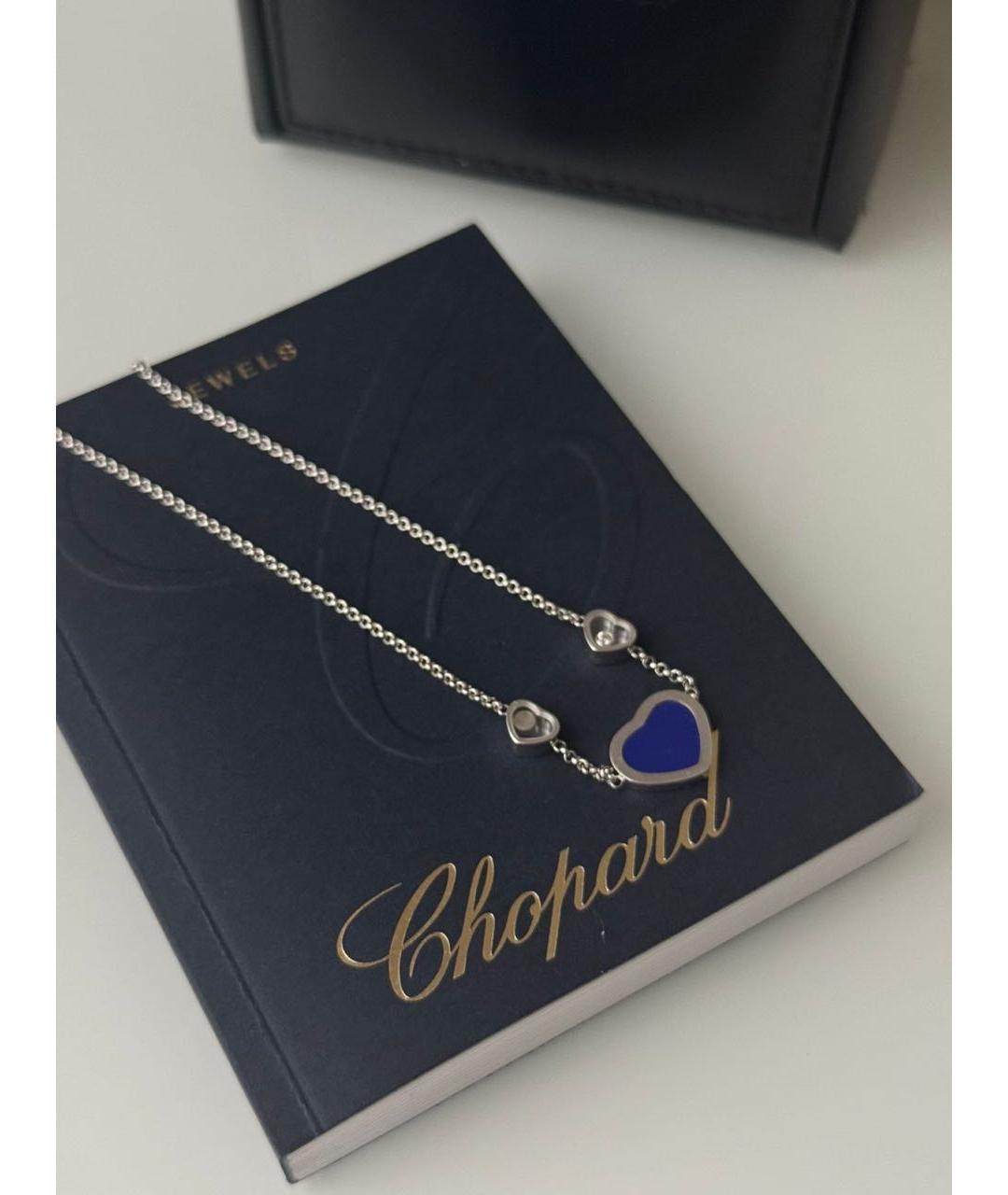 CHOPARD Белое колье из белого золота, фото 2