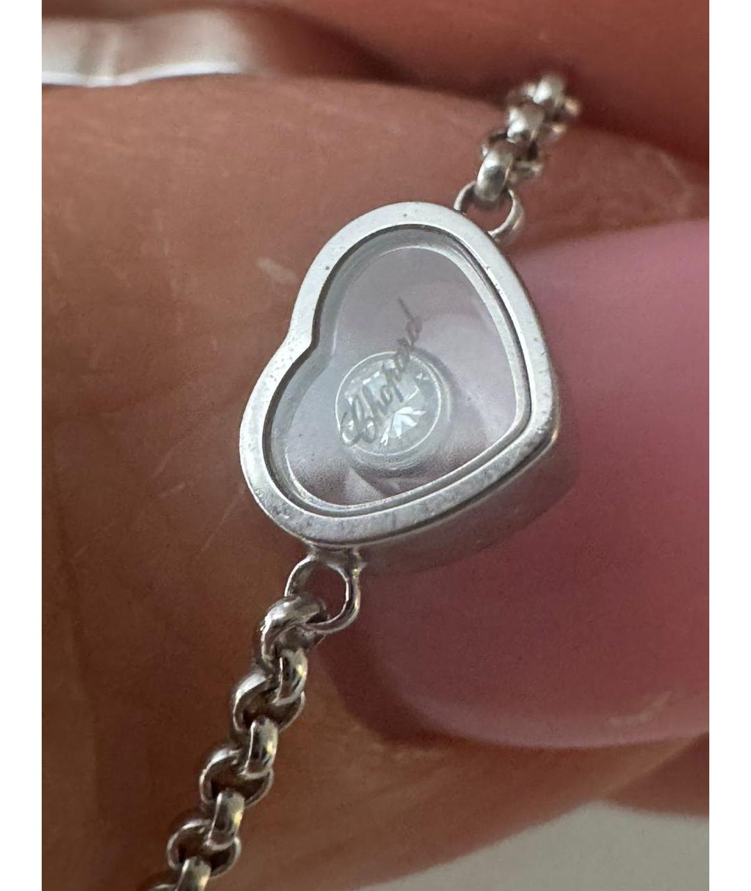 CHOPARD Белое колье из белого золота, фото 6