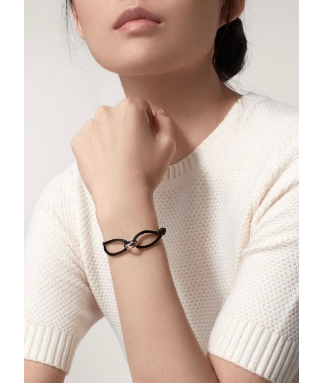 CARTIER Черный браслет из розового золота, фото 5